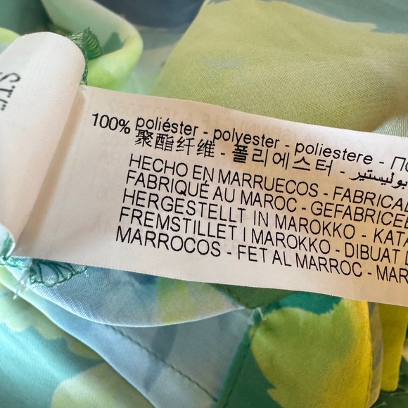 NWT ZARA FLORAL PRINT JUMPSUIT MULTICOLOURED, SIZE Small - Picture 12 of 15